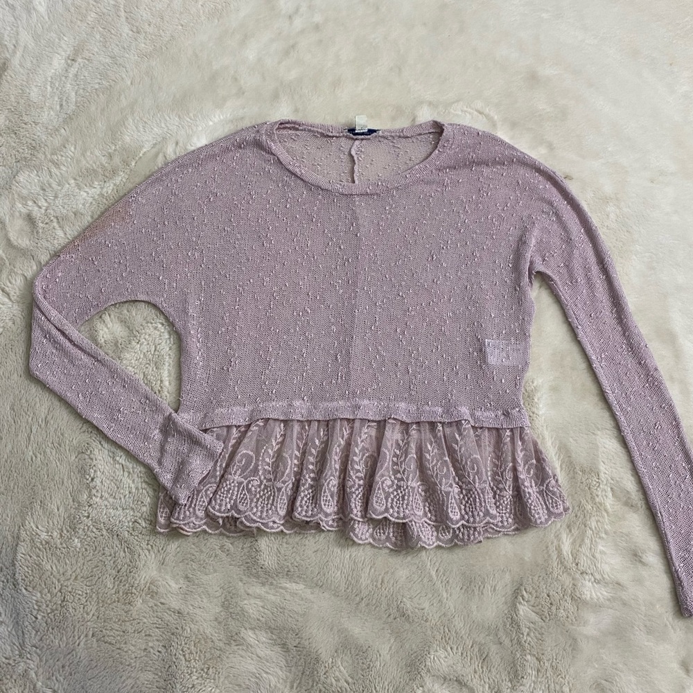 Detailed Blouse with Lace